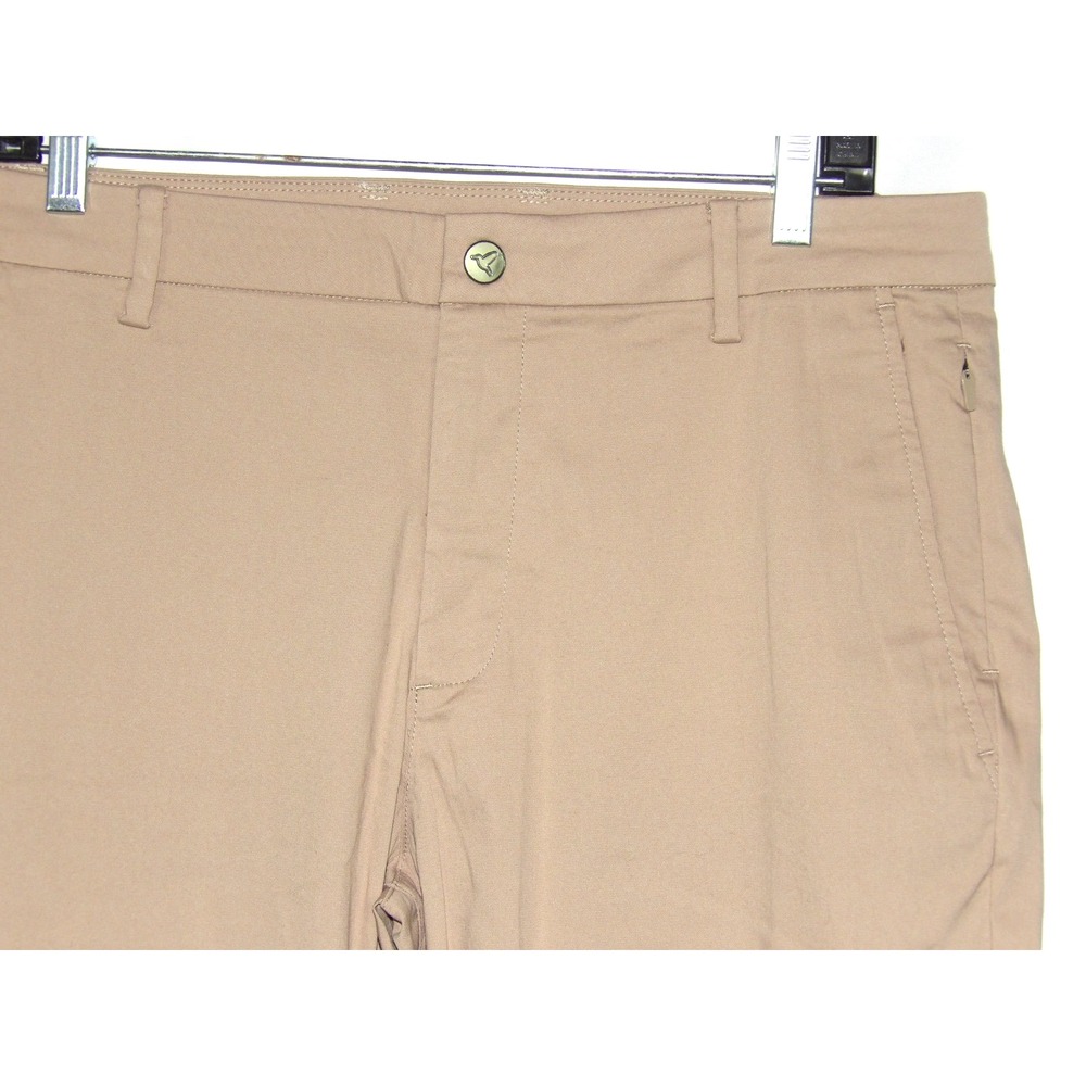 Birddogs Khaki Stretch BOOMSTICK Performance Chino Pants Men's 34 X 28 - Picture 3 of 8